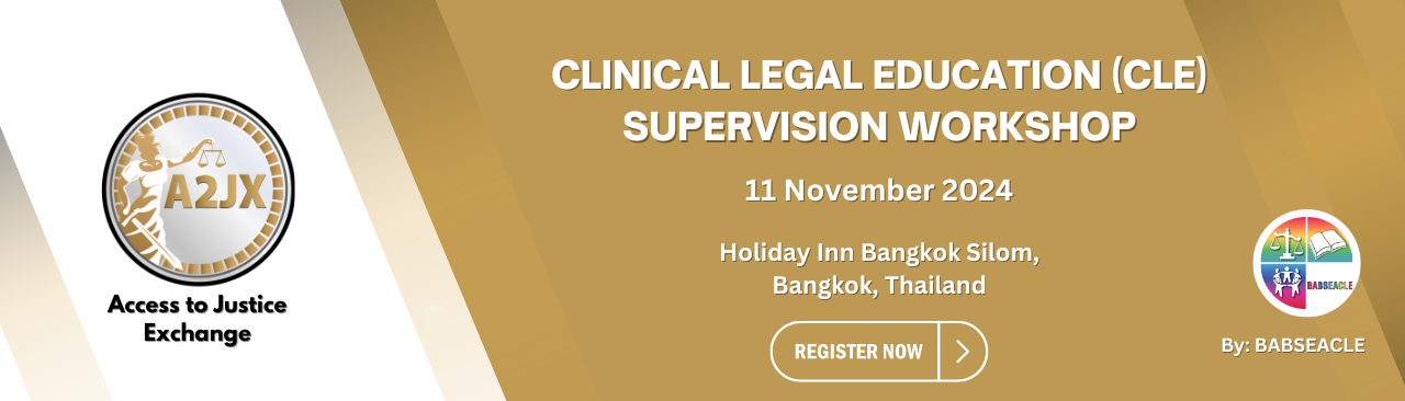 Clinical Legal Education Cle Supervision Workshop Asia Pro Bono